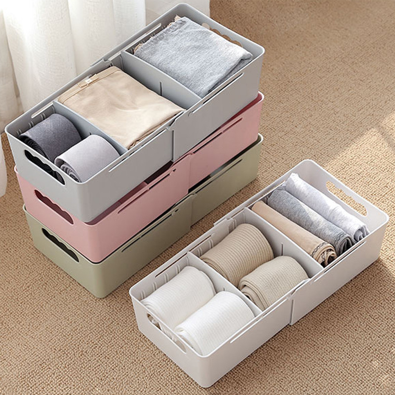 Nova kutija za pohranu čarapa za donje rublje Teleskopska kutija za pohranu Kutija za pohranu na uvlačenje Ladica za donje rublje Radna površina za kućnu pohranu