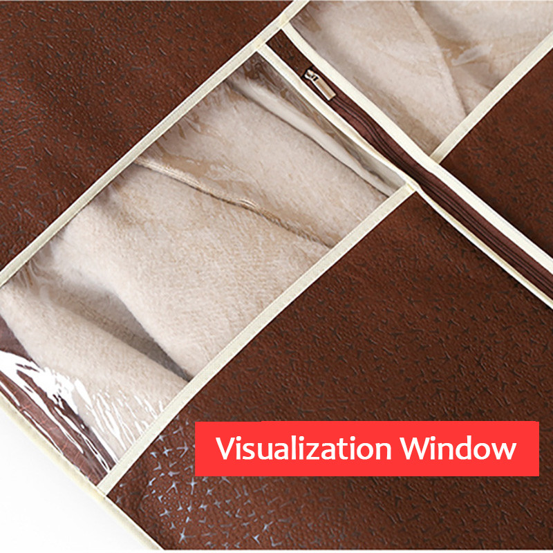 Reljefna netkana tkanina Poklopac za prašinu Viseća vrećica s patentnim zatvaračem za odjeću Odjevni predmet Kaput Haljina Štitnik protiv moljaca JF016