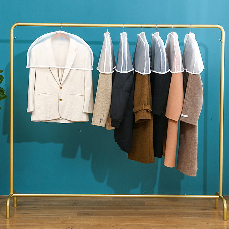 3PCS Navlake za ramena Viseća torba za odjeću Navlaka za prašinu 2" Štitnici za zaštitu od prašine za odijelo, kapute, jakne, haljine