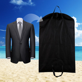 Κάλυμμα κοστουμιού LKQBBSZ Τσάντες αποθήκευσης, αποθήκευση ρούχων, almacenamiento, Θήκη για ρούχα Μαύρη κρεμάστρα με προστασία από τη σκόνη Ρούχα ένδυμα