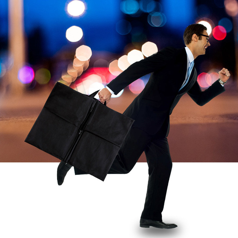 LKQBBSZ Navlaka za odijelo Vreće za pohranu, pohrana odjeće, almacenamiento, torbica za odjeću Crna vješalica otporna na prašinu Kaput Odjeća Odjeća