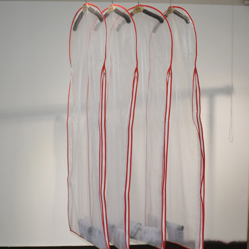 Kleita Soma Kāzu kleita Gara Apģērba Somas Aizsargs Case Putekļu necaurlaidīgs Pārvalks Kāzu Kleitas Apģērbs Apģērbs Putekļu aizsargs