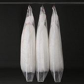 Prekriveno za svečanu haljinu Zaštitna odjeća Ormari za višekratnu upotrebu Mrežasta odjeća otporna na prašinu Vrećica za pohranu vjenčanice Organizator