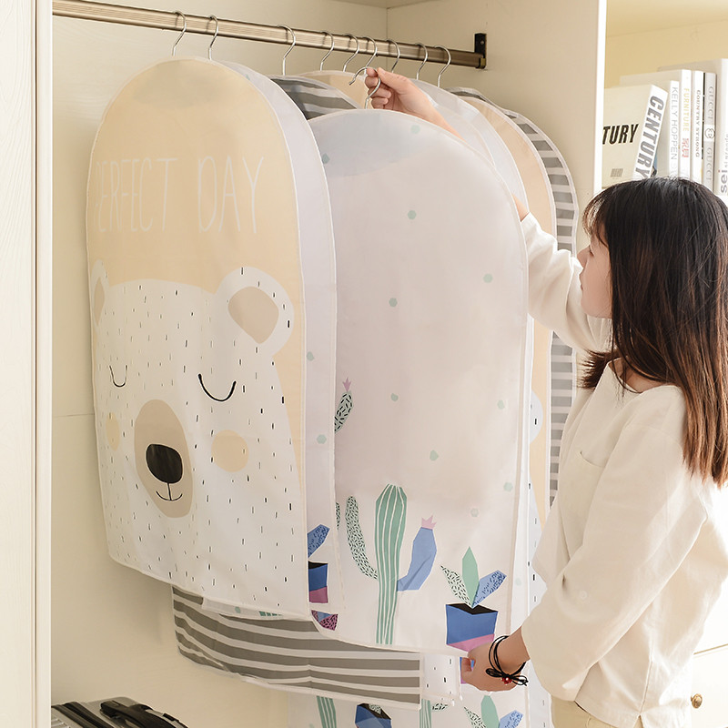 Vodootporna odjeća Navlaka za prašinu za kapute Odijelo Dječja haljina Navlake za odjeću Kućanska viseća torba za kapute Odjeća Rukavi otporni na prašinu