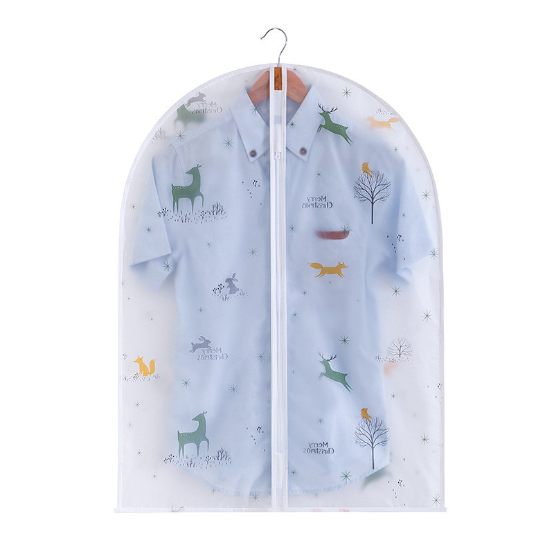 PEVA Clothing Putekļu aizsargs Drēbes Pārvalks Mētelis Putekļu maisiņš Garderobes uzvalks Piekarināms Soma Uzvalks Putekļu jaka