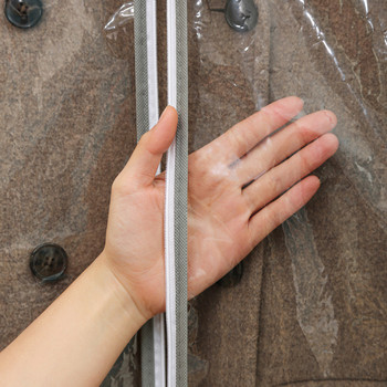 Αδιάβροχα καλύμματα ρούχων Αδιάβροχα ρούχα Κάλυμμα σκόνης Παλτό κοστούμι φόρεμα Ντουλάπα προστατευτικό Κρεμαστά τσάντες ενδυμάτων Οργανωτή ντουλάπας
