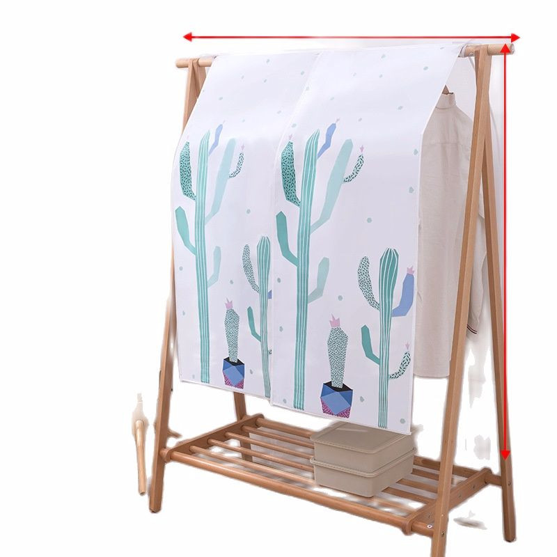 Drukāts mājsaimniecības apģērbu putekļu pārsegs Guļamistabas grīdas pakaramais Iekarināms veids Mitruma Necaurlaidīgs Putekļu necaurlaidīgs Soma Apģērba Soma Apģērba Pārvalks