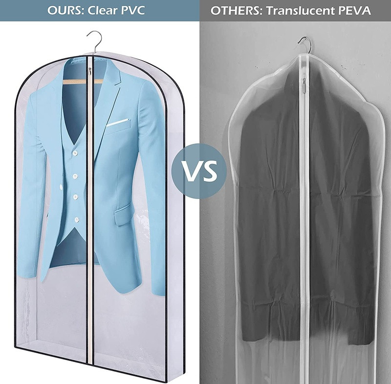 3D patentni zatvarač Odjeća Poklopac za prašinu Skladištenje odjeće Ormar Navlaka za torbice Kućni organizator Torbe Odijela Vrećice za odjeću