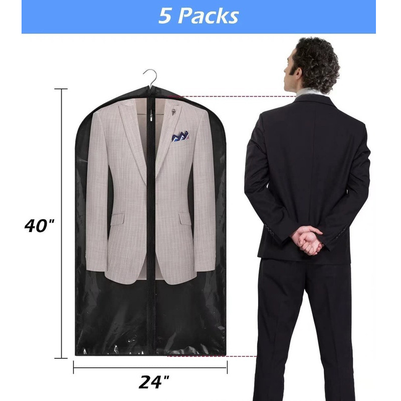 3D patentni zatvarač Odjeća Poklopac za prašinu Skladištenje odjeće Ormar Navlaka za torbice Kućni organizator Torbe Odijela Vrećice za odjeću