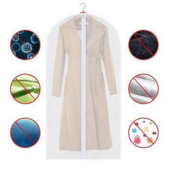 Dustproof Protect Κάλυμμα Ρούχα Τσάντες Αποθήκευση Διαφανής αποθήκευση για φόρεμα φόρεμα φόρεμα τζάκετ Dustproof Dust cover