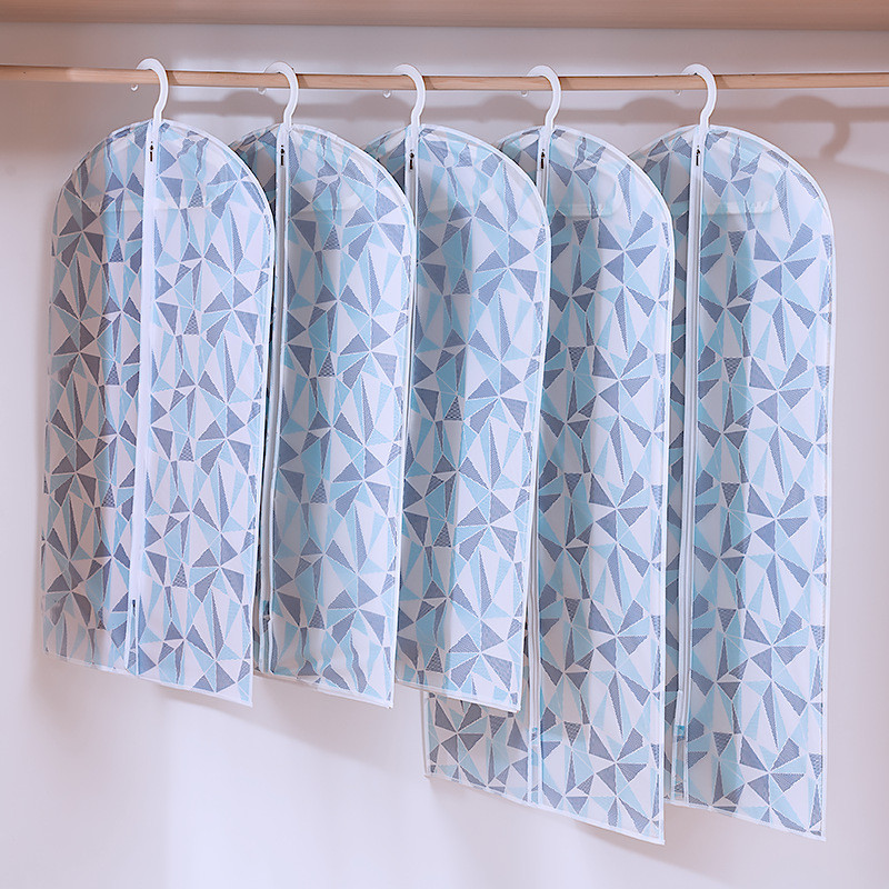 Debela i prozirna tkanina Navlaka otporna na prašinu Ispis Vreća za pohranu odjeće Organizator Vodootporna haljina za odjeću Vanjski pribor za kovčeg za prašinu