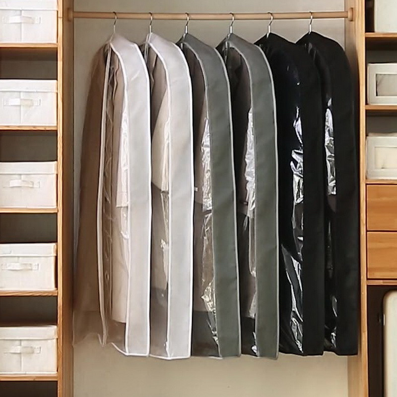 150 cm apģērbu somas, kostīmi, pārvalki Piekaramie apģērba maisiņi skapja glabāšanai.