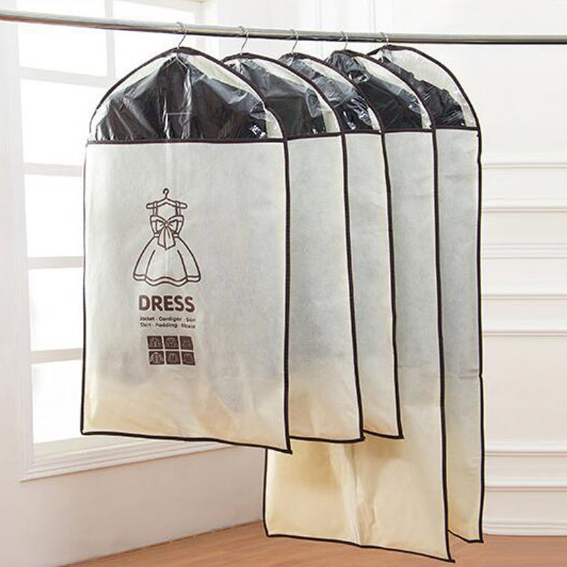 Mājas apģērbs Kleita Uzvalks Apģērbs Apģērbs Pārvalks Aizsargs Audums Piekarināms Skapis Uzglabāšanas soma Putekļu pārsegs Mētelis Putekļu necaurlaidīgi materiāli