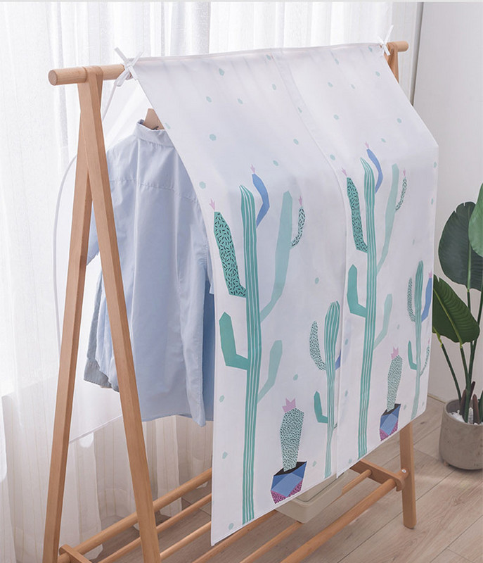 Rõivad Tolmukate 3D Läbipaistev rõivaste Tolmuümbris Mantel ülikond Rippuv kott Korraldaja Mustusevastane riidekapp Kapp Viimistluskotid