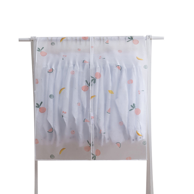 Torbe za odjeću Navlaka za odjeću Otporna na prašinu Navlaka za stalak za odjeću na čičak Ormar Viseća torba za pohranu odijela Kaputi Jakne Haljina