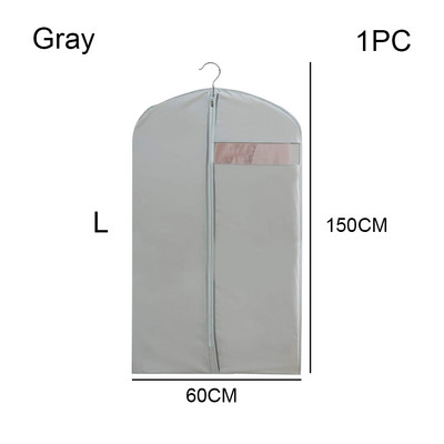 Navlaka za jaknu za zaštitu od prašine Vodootporna jakna za odjeću Vrećica za odijelo Vreća za odijelo otporna na prašinu i vlagu Vreća za pohranu s patentnim zatvaračem