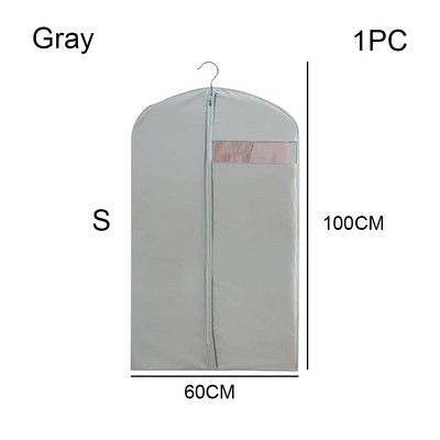 Navlaka za jaknu za zaštitu od prašine Vodootporna jakna za odjeću Vrećica za odijelo Vreća za odijelo otporna na prašinu i vlagu Vreća za pohranu s patentnim zatvaračem