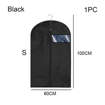 Navlaka za jaknu za zaštitu od prašine Vodootporna jakna za odjeću Vrećica za odijelo Vreća za odijelo otporna na prašinu i vlagu Vreća za pohranu s patentnim zatvaračem