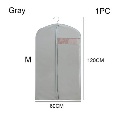 Navlaka za jaknu za zaštitu od prašine Vodootporna jakna za odjeću Vrećica za odijelo Vreća za odijelo otporna na prašinu i vlagu Vreća za pohranu s patentnim zatvaračem