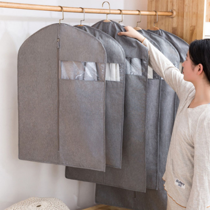 Navlaka za jaknu za zaštitu od prašine Vodootporna jakna za odjeću Vrećica za odijelo Vreća za odijelo otporna na prašinu i vlagu Vreća za pohranu s patentnim zatvaračem