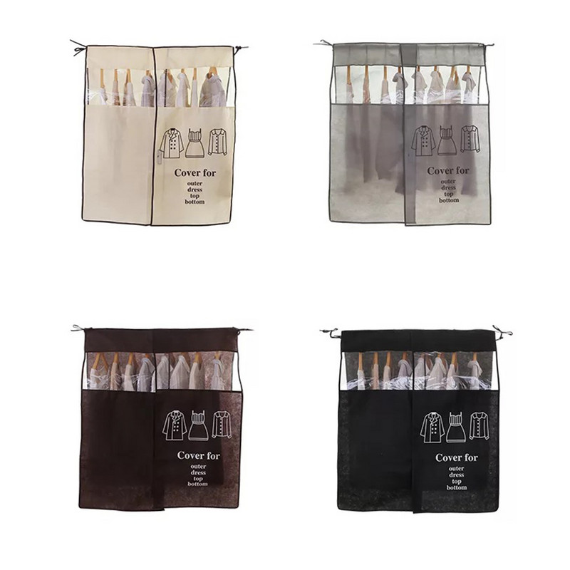 Apvalks Apģērbs Apģērbs Somas Apģērbu Statīvs Somas Ceļojumu Aizsargs Organizators Garderobes Mēteļi Pārvalki Soma Jakas Skapis Piekarināms