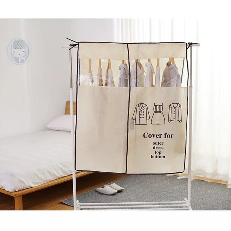 Apvalks Apģērbs Apģērbs Somas Apģērbu Statīvs Somas Ceļojumu Aizsargs Organizators Garderobes Mēteļi Pārvalki Soma Jakas Skapis Piekarināms