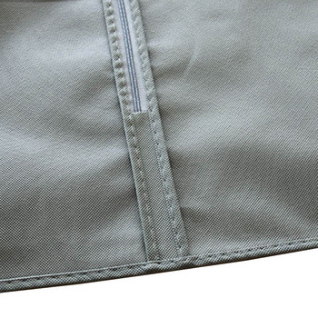 Κάλυμμα για τη σκόνη ρούχων με τσάντα αποθήκευσης με φερμουάρ Προστατευτική θήκη κοστουμιών ενδυμάτων Θήκη κοστουμιού Home Organizer Nonwoven Craft