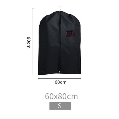 Putekļu necaurlaidīgi apģērbu pārvalki Ūdensnecaurlaidīgi apģērbi Putekļu pārsegi mētelis uzvalks kleita aizsargs Neausta piekarināma apģērba soma Skapja organizators