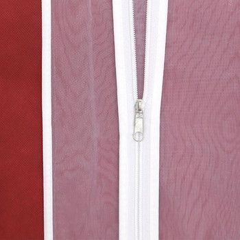 Κάλυμμα νυφικού Τσάντα ενδυμάτων Νυφική φόρεμα Μακριά προστατευτική θήκη ρούχων Αδιάβροχη θήκη Καλύμματα νυφικών Τσάντα σκόνης ενδυμάτων