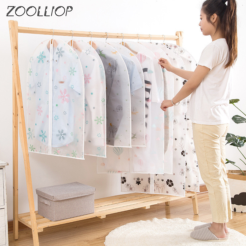 Vrećice za usisavanje za pohranu odjeće Odijelo Odijelo Zaštita za zaštitu od prašine Vreća za pohranu garderobe Tkanina za vješanje Odjeća Kaput otporan na prašinu Novo