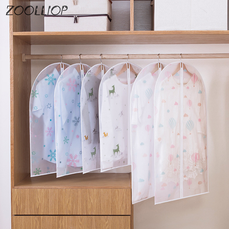 Vrećice za usisavanje za pohranu odjeće Odijelo Odijelo Zaštita za zaštitu od prašine Vreća za pohranu garderobe Tkanina za vješanje Odjeća Kaput otporan na prašinu Novo