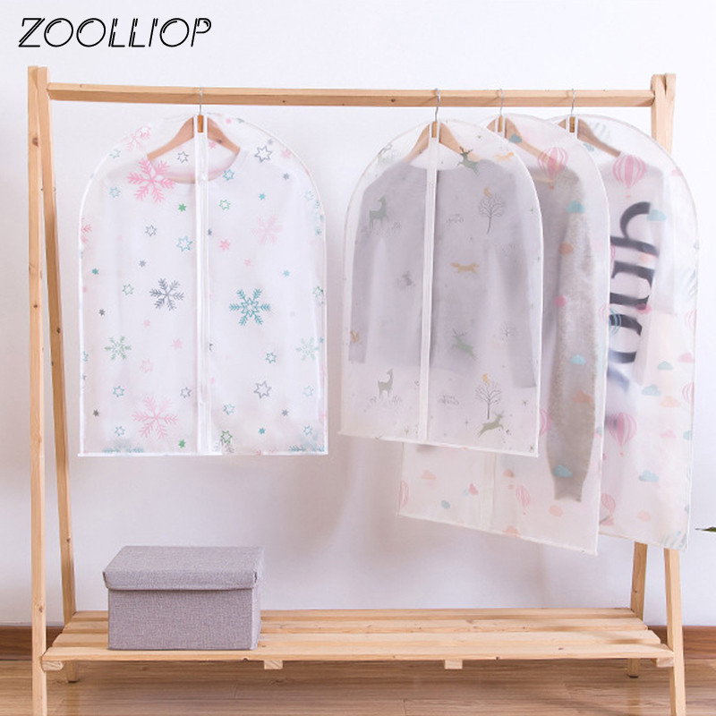 Vrećice za usisavanje za pohranu odjeće Odijelo Odijelo Zaštita za zaštitu od prašine Vreća za pohranu garderobe Tkanina za vješanje Odjeća Kaput otporan na prašinu Novo