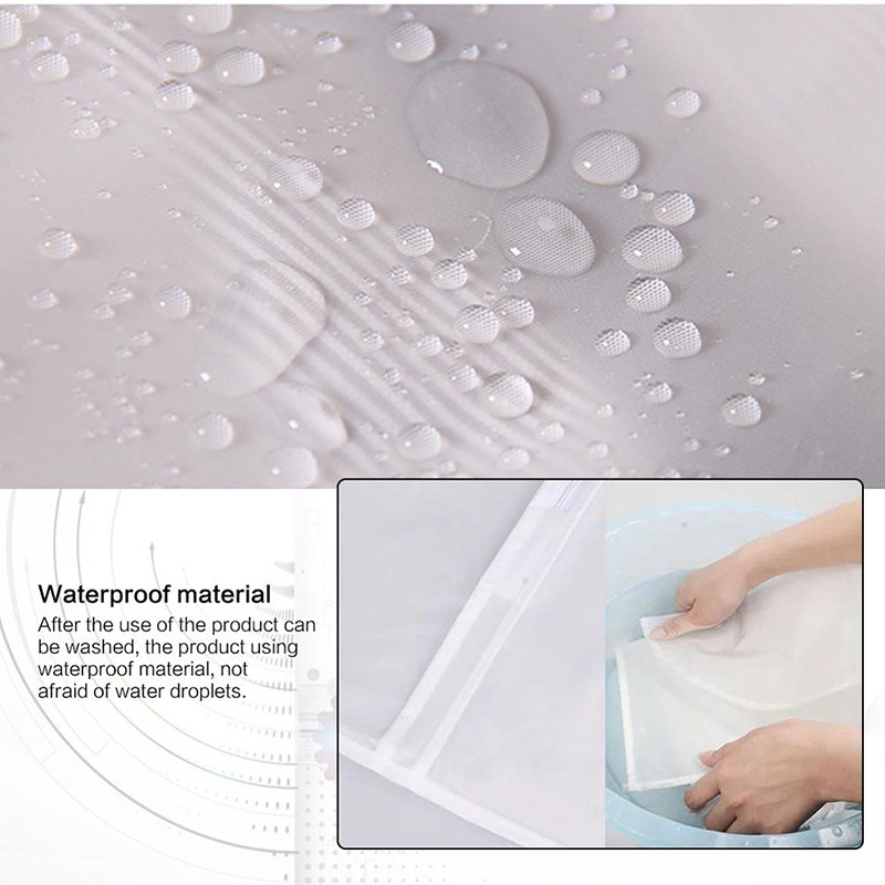 1gab Apģērbu putekļu pārsegs Caurspīdīgs ūdensnecaurlaidīgs uzvalka pārvalks Piekārts Apģērbs Putekļu necaurlaidīgs Pārvalks Apģērbs Putekļu necaurlaidīgs maisiņš Piekarināms maisiņš