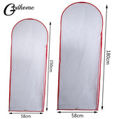 180 cm/150 cm kleita soma Kāzu kleita, gara apģērba soma