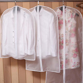 Uzglabāšanas somas Apvalks Apģērbs Aizsargs kleita Uzvalks Pārvalki Apģērba aizsargmētelis Putekļu necaurlaidīgs plastmasas uzglabāšanas maisiņš