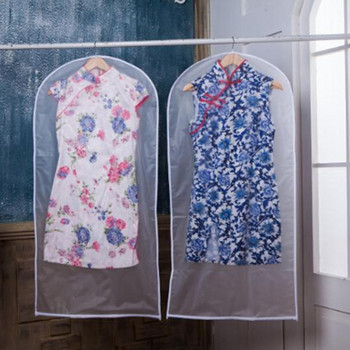 Τσάντες αποθήκευσης Κάλυμμα Ρούχα Προστατευτικό Φόρεμα Καλύμματα Προστασία ενδυμάτων Πανωφόρι Αδιάβροχη πλαστική τσάντα αποθήκευσης