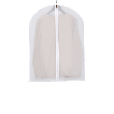 Liels drēbju putekļu pārsegs Caurspīdīgs skapis piekarināms soma uzvalks dūnu jaka Glabāšana piekarināma soma Mitrumizturīga apdares soma