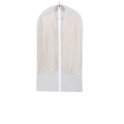 Liels drēbju putekļu pārsegs Caurspīdīgs skapis piekarināms soma uzvalks dūnu jaka Glabāšana piekarināma soma Mitrumizturīga apdares soma