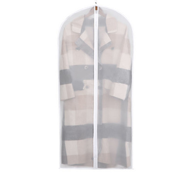 Liels drēbju putekļu pārsegs Caurspīdīgs skapis piekarināms soma uzvalks dūnu jaka Glabāšana piekarināma soma Mitrumizturīga apdares soma