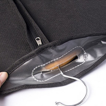 Прахоустойчиви водоустойчиви калъфи за дрехи 1PC Палто Блейзър Палто Защитно покритие Гардероб Гардероб Висящи чанти за съхранение