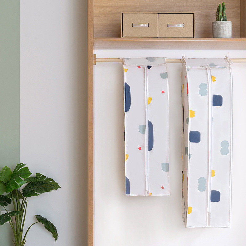 Geometrijska PEVA navlaka za odjeću Odjeća Jakna Torba za odjeću Kućni ormar Ormar Organizator Skladištenje Kutija otporna na prašinu za odjeću