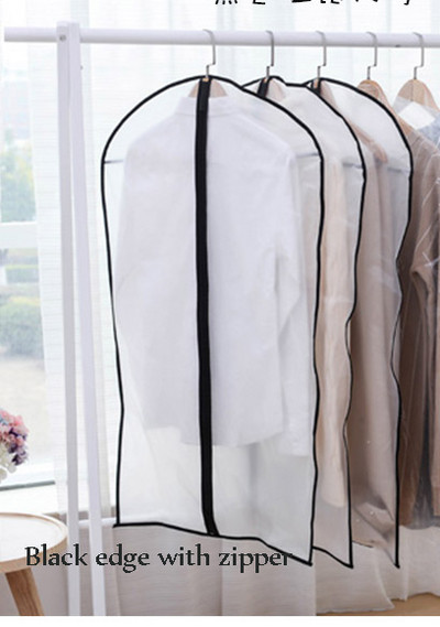 Mājsaimniecības apģērbs Putekļu aizsargs Drēbju skapis Mētelis Uzglabāšanas pārvalks Piekarināms uzvalks Aizsargāt Ūdensizturīgs caurspīdīgs Organizatora soma