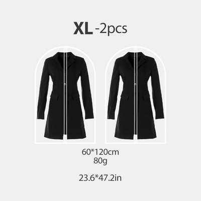 2 komada odjeće, navlaka za prašinu, odijelo, vreća za prašinu, podebljana čizma za prašinu, kućanska navlaka za kaput, torba za pohranu, periva