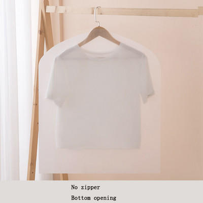 Navlaka za prašinu Vreća za pohranu odjeće Debeli prozirni odijelo s printom crtića Viseća torba Ormar Kaput Organi s patentnim zatvaračem otpornim na vlagu