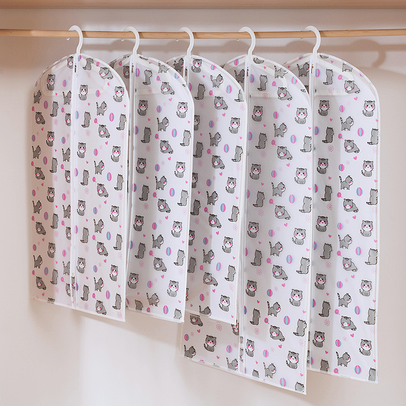 Crtani uzorci Odjeća Navlaka za prašinu Kućni kaputi Viseća torba otporna na prašinu Ormar za pohranu Vreća za odjeću otporna na vlagu