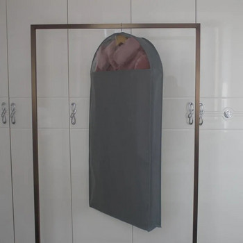 Голямо пространство за дрехи Прахозащитно покритие Анти-налягане Триизмерна чанта за съхранение на палто от норка Удебелена чанта за окачване от нетъкан текстил