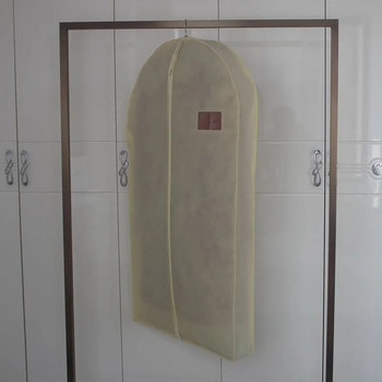 Голямо пространство за дрехи Прахозащитно покритие Анти-налягане Триизмерна чанта за съхранение на палто от норка Удебелена чанта за окачване от нетъкан текстил