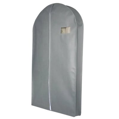 Lielas telpas apģērba putekļu aizsargs Pretspiediena trīsdimensiju ūdeles mēteļa uzglabāšanas maisiņš, sabiezināts neausta auduma pakarināmais maisiņš