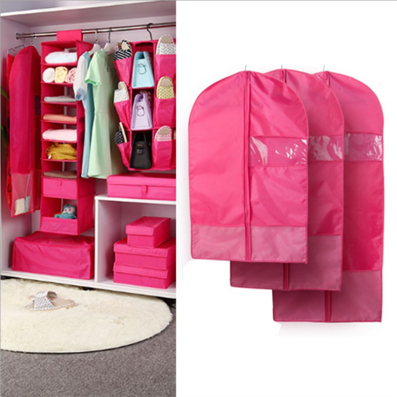 Piekarināmi apģērbi Putekļu pārsegs Mētelis Uzvalks Pārvalks Garš Oksfordas auduma glabāšanas maisiņš Putekļu maiss Mētelis Putekļu pārsegs Sadzīves uzglabāšanas preces