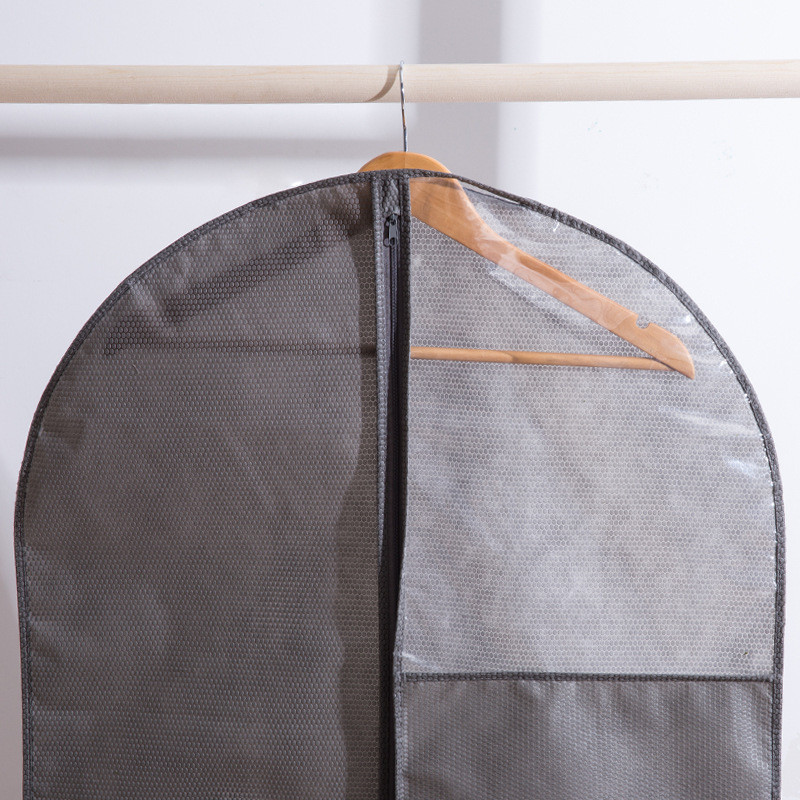 Viseći odjevni predmet Odijelo Haljina Navlaka za prašinu Prozirna odjeća Poklopac za prašinu Zaštitnik s patentnim zatvaračem Vreća za pohranu krznenog kaputa otporna na vlagu